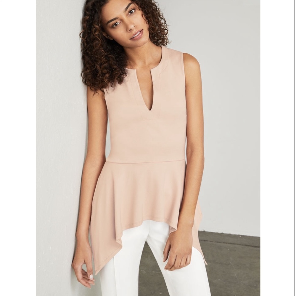 Bcbg dusty pink top